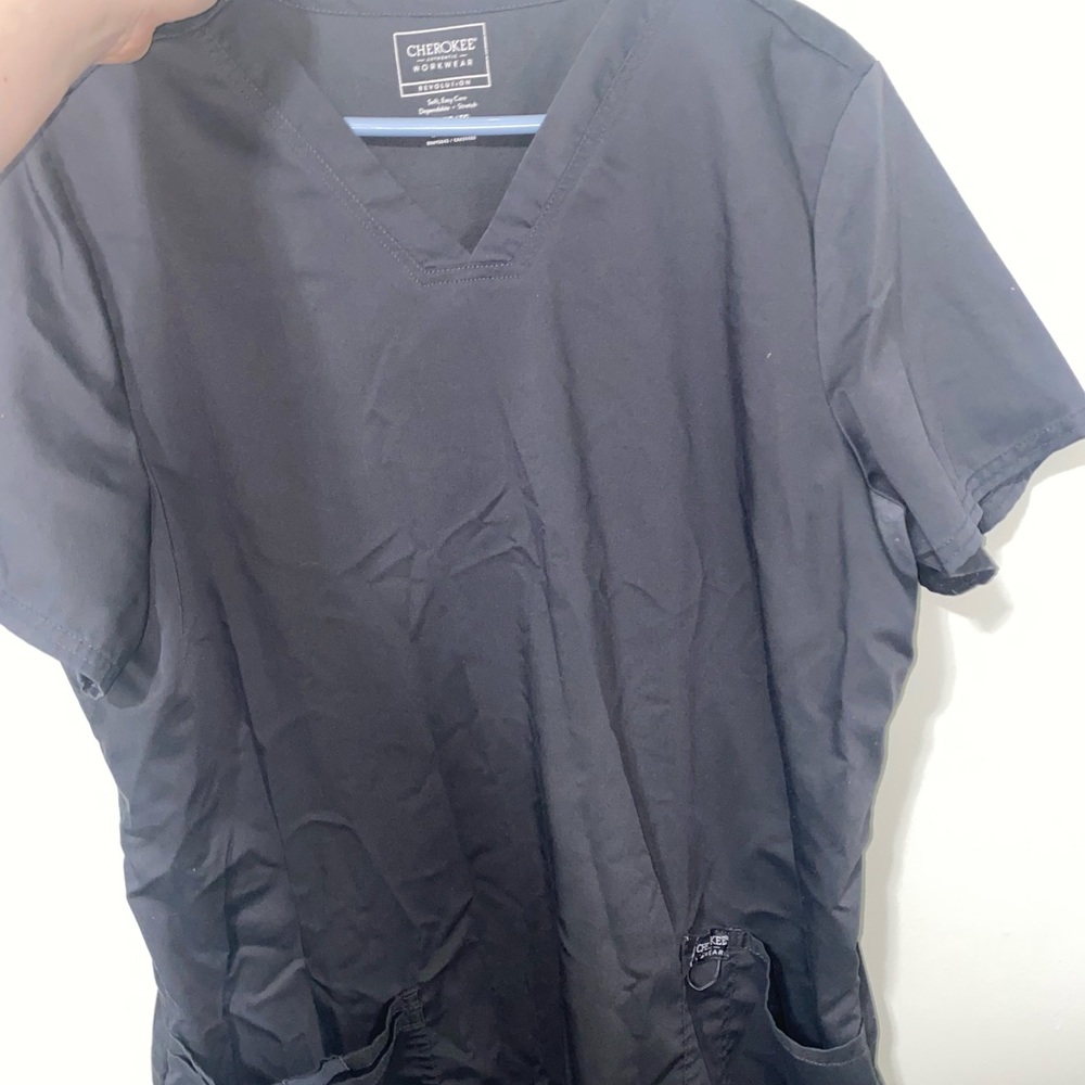 Gray Scrub Tops (TWO), Cherokee
